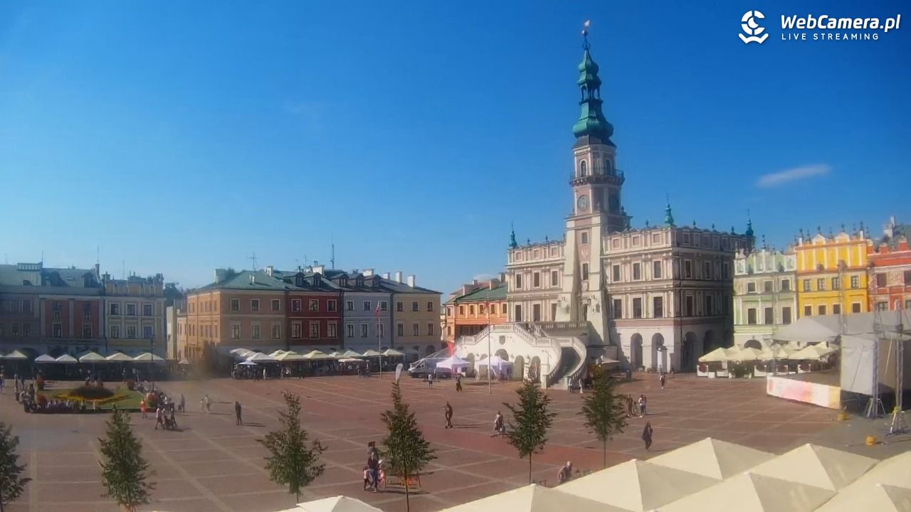 ZAMOŚĆ - widok na Rynek Wielki - 27 sierpień 2025, 15:24