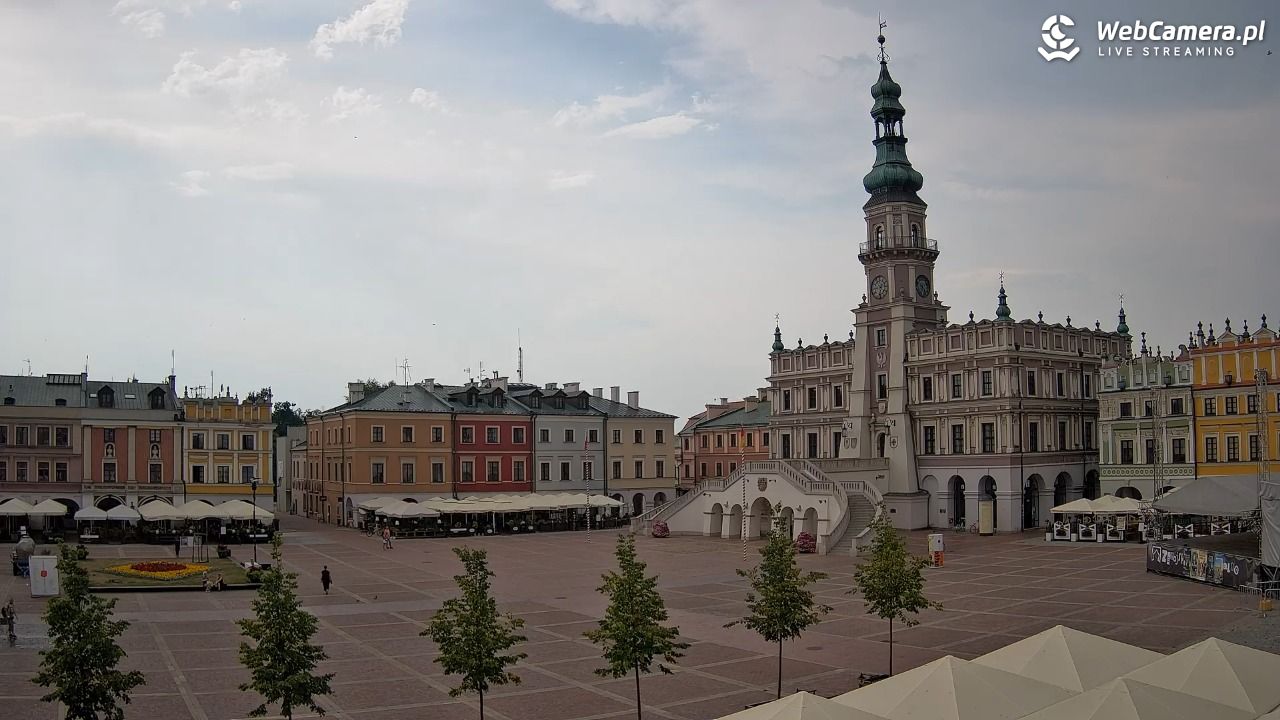 ZAMOŚĆ - widok na Rynek Wielki - 01 lipiec 2026, 16:34