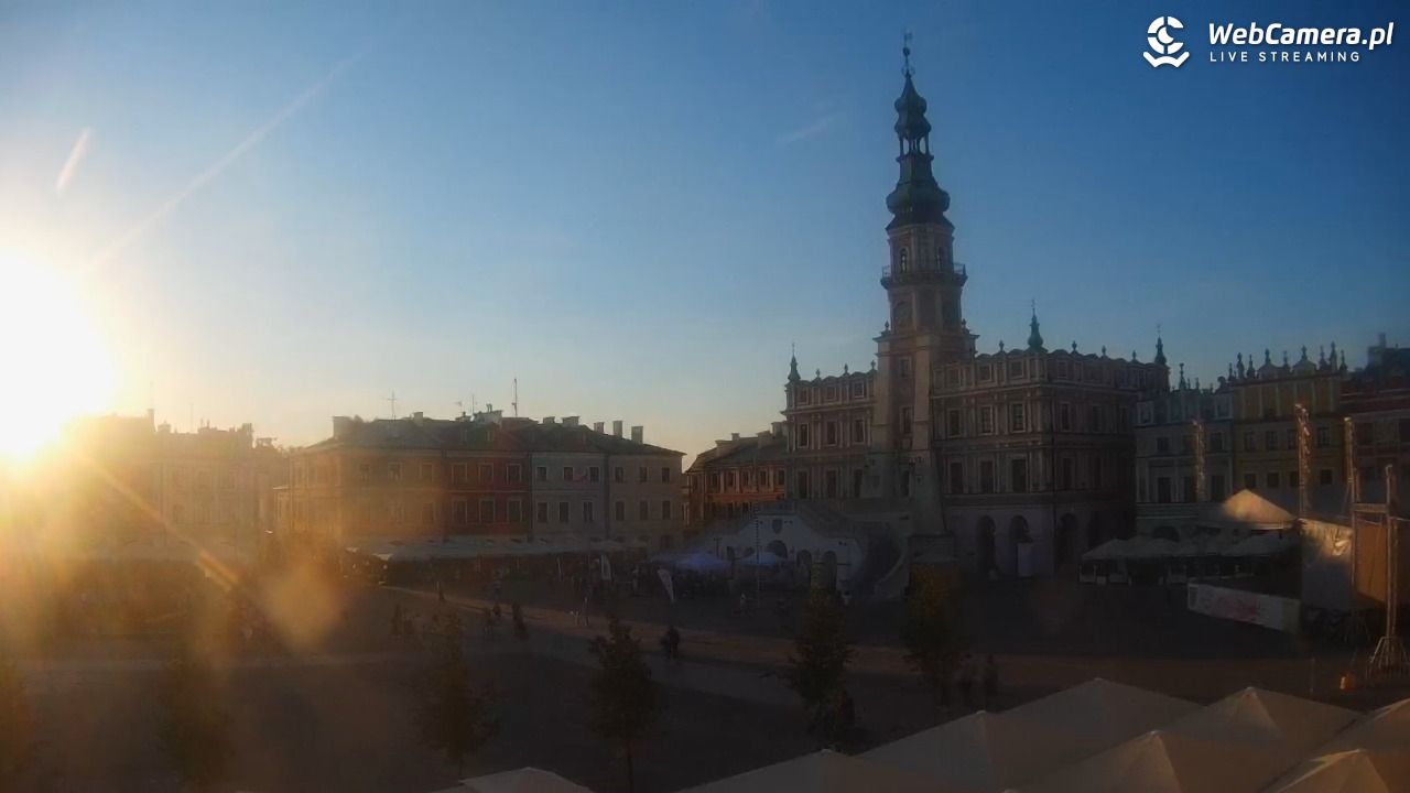 ZAMOŚĆ - widok na Rynek Wielki - 27 sierpień 2025, 18:36