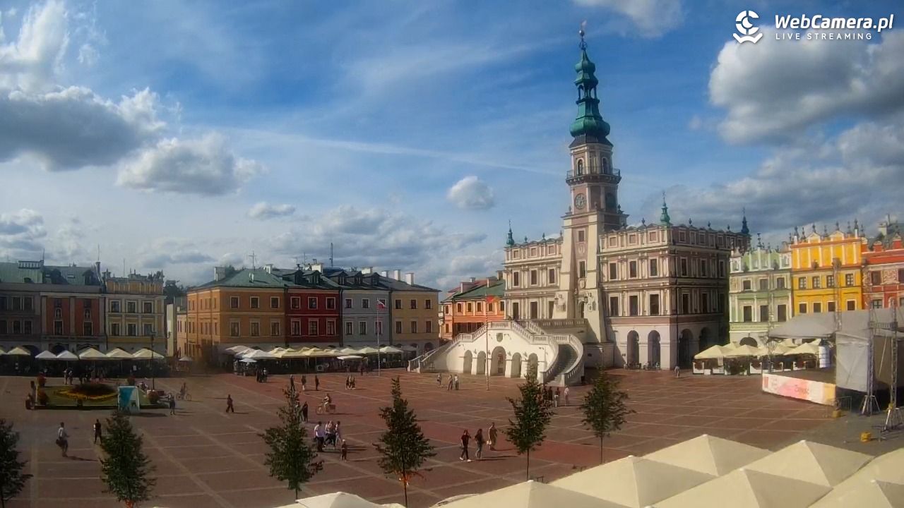 ZAMOŚĆ - widok na Rynek Wielki - 26 sierpień 2025, 15:06
