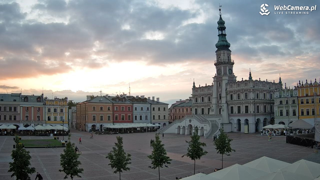 ZAMOŚĆ - widok na Rynek Wielki - 18 maj 2026, 19:38