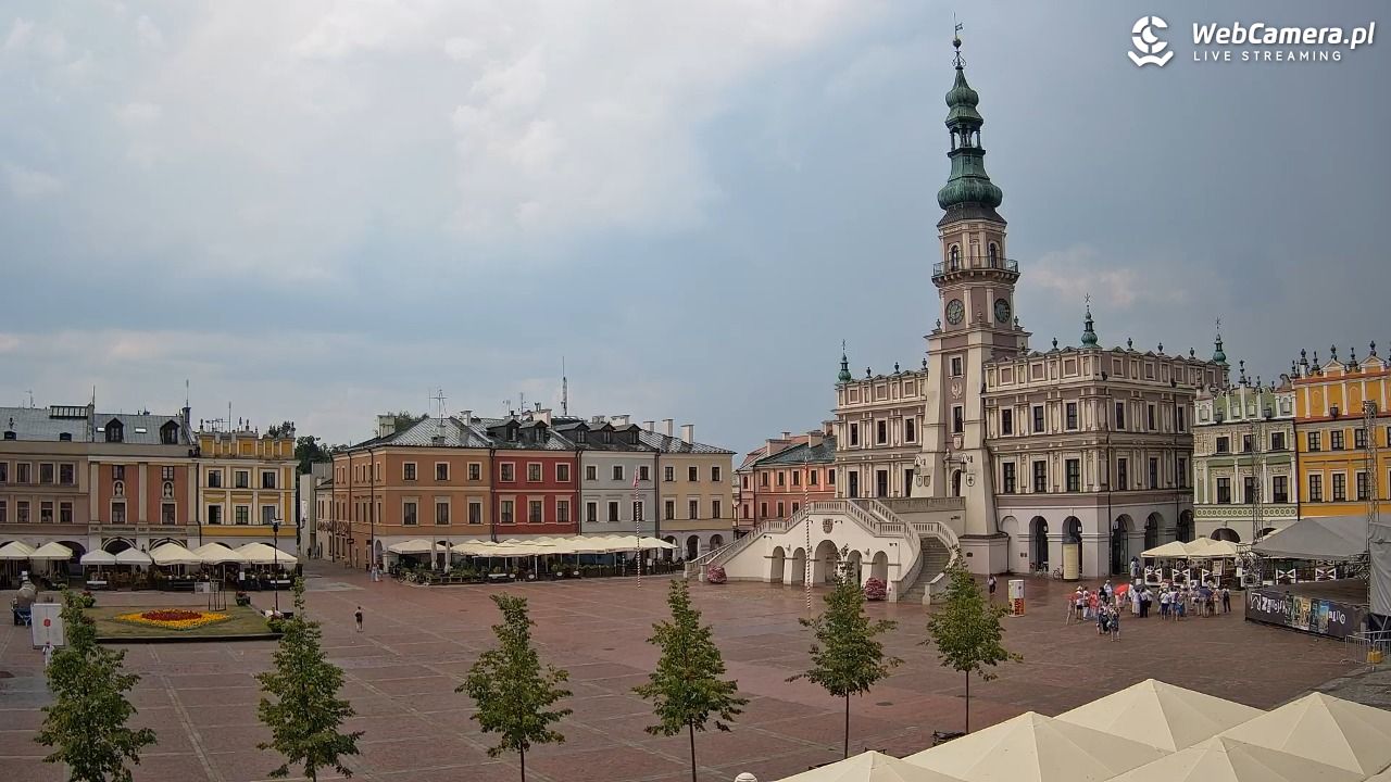 ZAMOŚĆ - widok na Rynek Wielki - 01 lipiec 2026, 13:15