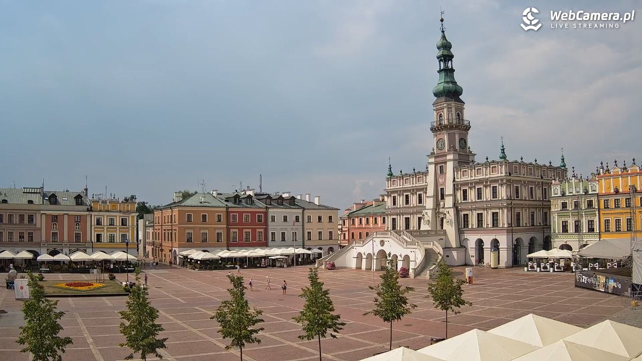 ZAMOŚĆ - widok na Rynek Wielki - 01 lipiec 2026, 15:03