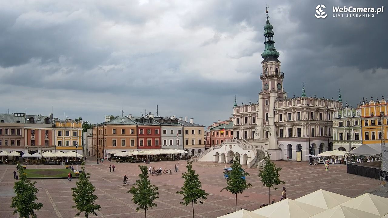 ZAMOŚĆ - widok na Rynek Wielki - 16 maj 2026, 14:47
