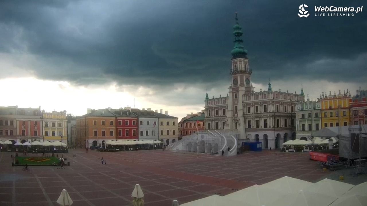 ZAMOŚĆ - widok na Rynek Wielki - 09 czerwiec 2025, 18:00