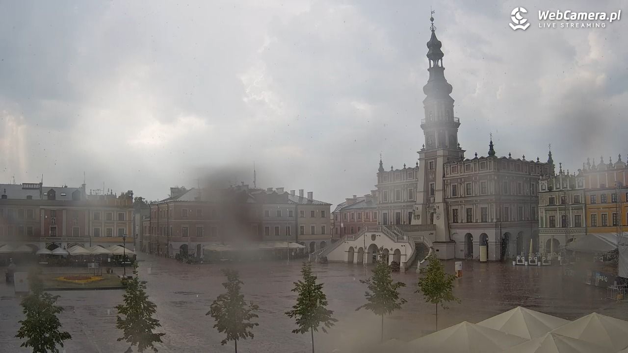 ZAMOŚĆ - widok na Rynek Wielki - 01 lipiec 2026, 17:58
