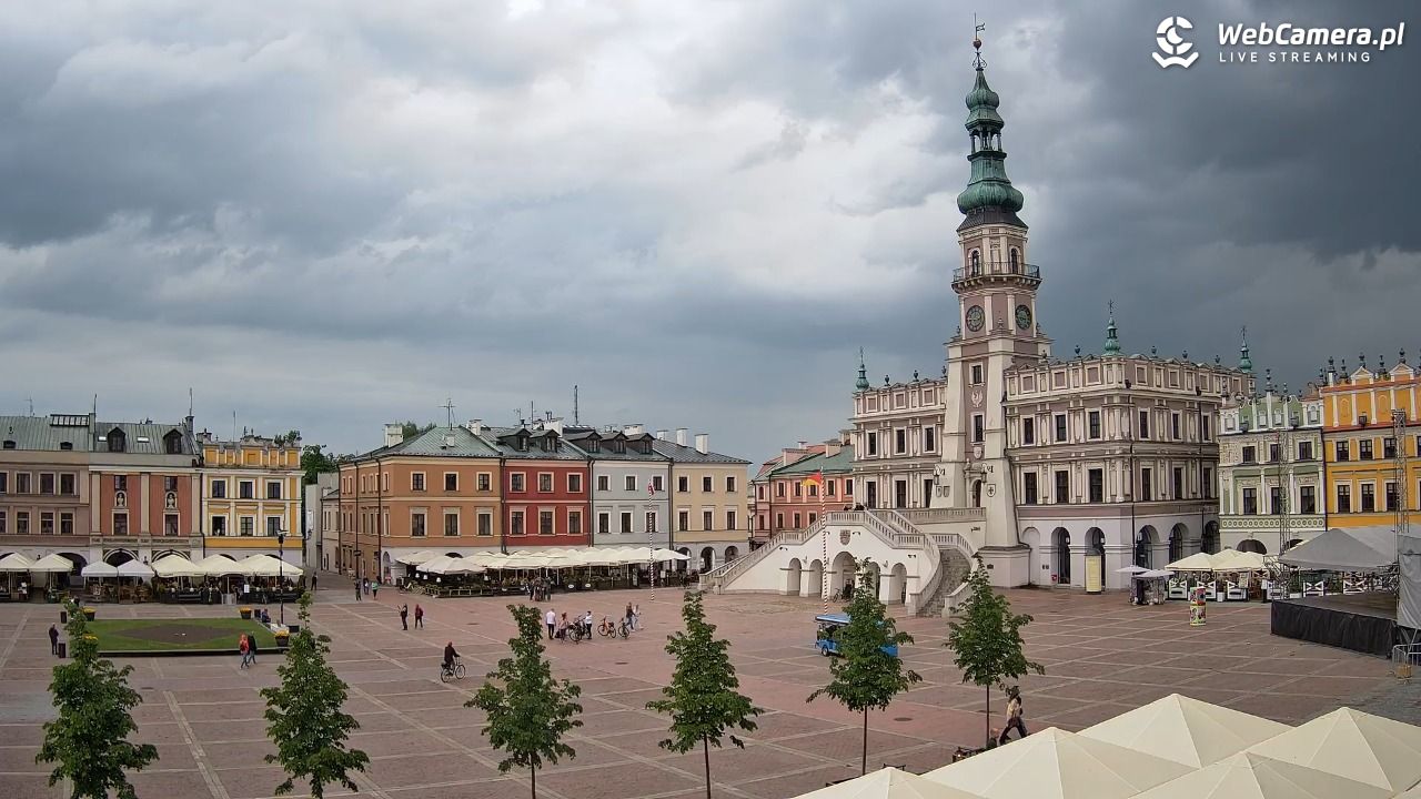 ZAMOŚĆ - widok na Rynek Wielki - 16 maj 2026, 14:47