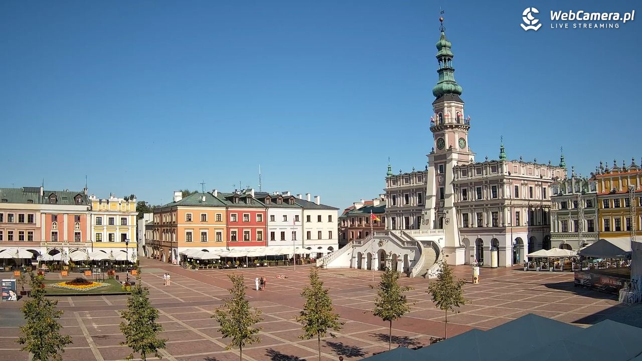 ZAMOŚĆ - widok na Rynek Wielki - 16 sierpień 2026, 09:11