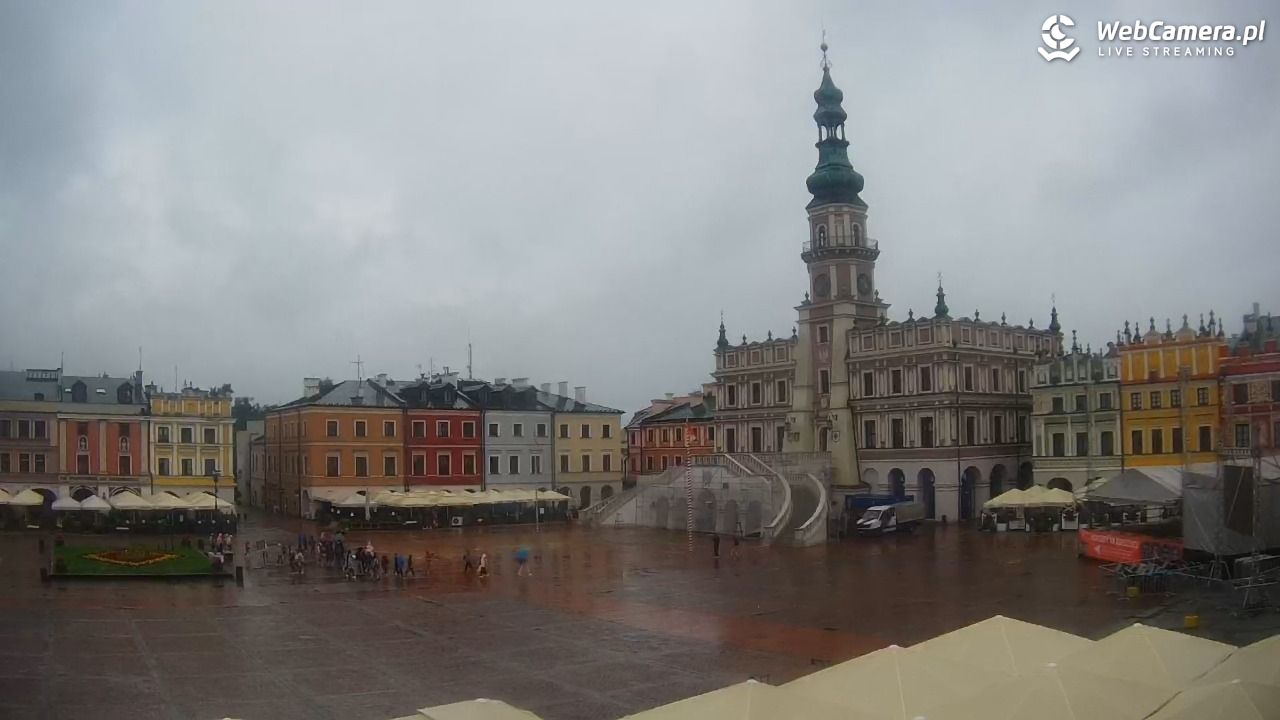 ZAMOŚĆ - widok na Rynek Wielki - 11 czerwiec 2025, 10:00