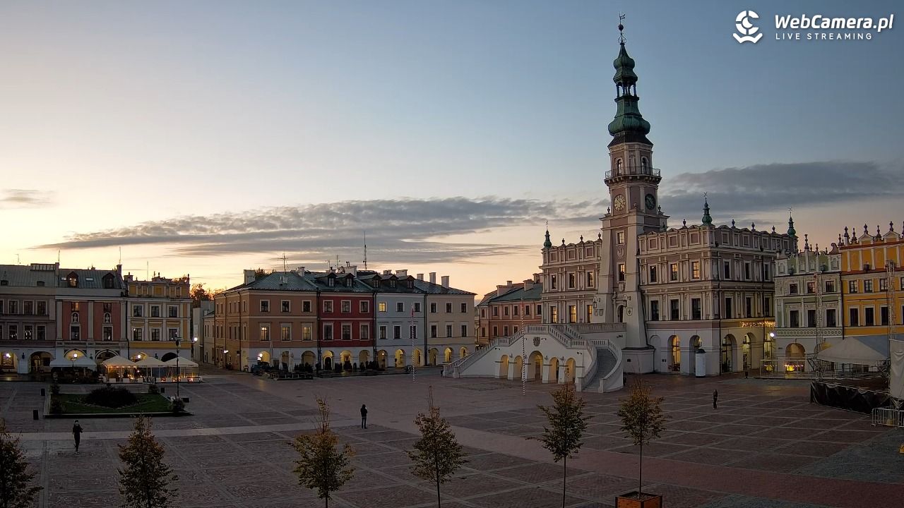 ZAMOŚĆ - widok na Rynek Wielki - 15 październik 2025, 17:52