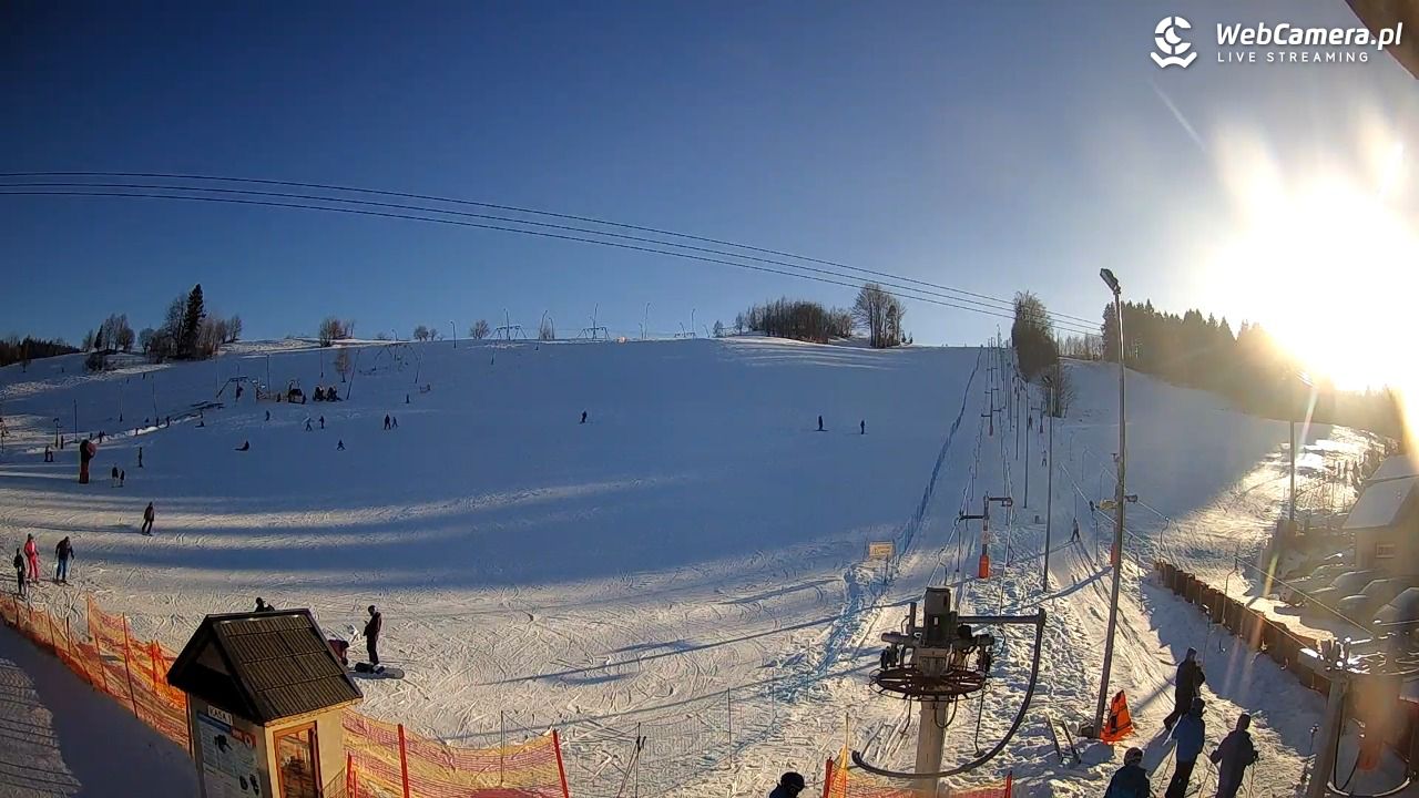 Wyciąg narciarski Wojtek - Zawoja Czatoża - 20 styczeń 2026, 13:58