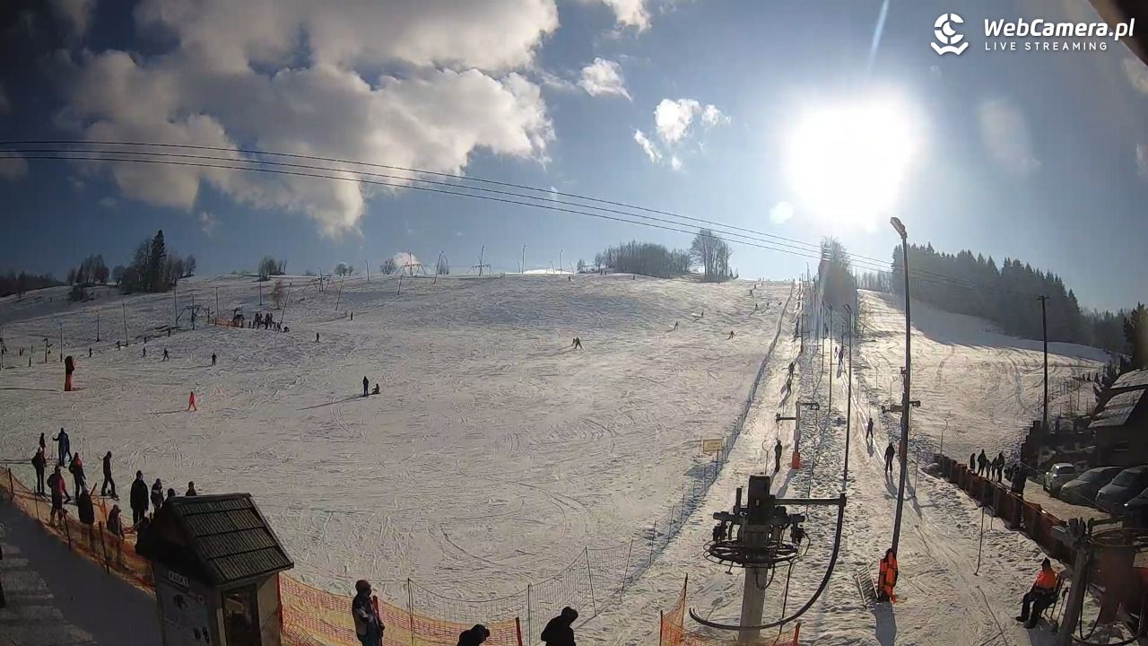 Wyciąg narciarski Wojtek - Zawoja Czatoża - 03 luty 2026, 12:20