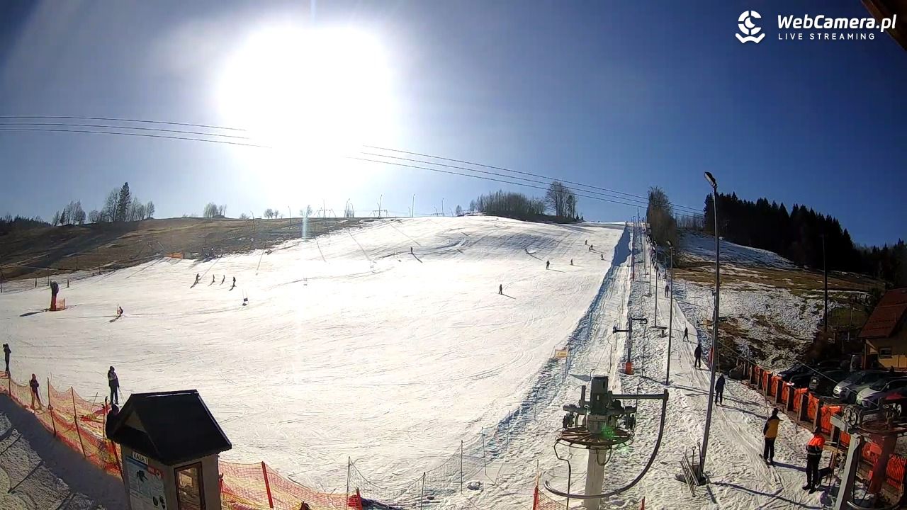 Wyciąg narciarski Wojtek - Zawoja Czatoża - 28 luty 2026, 09:37