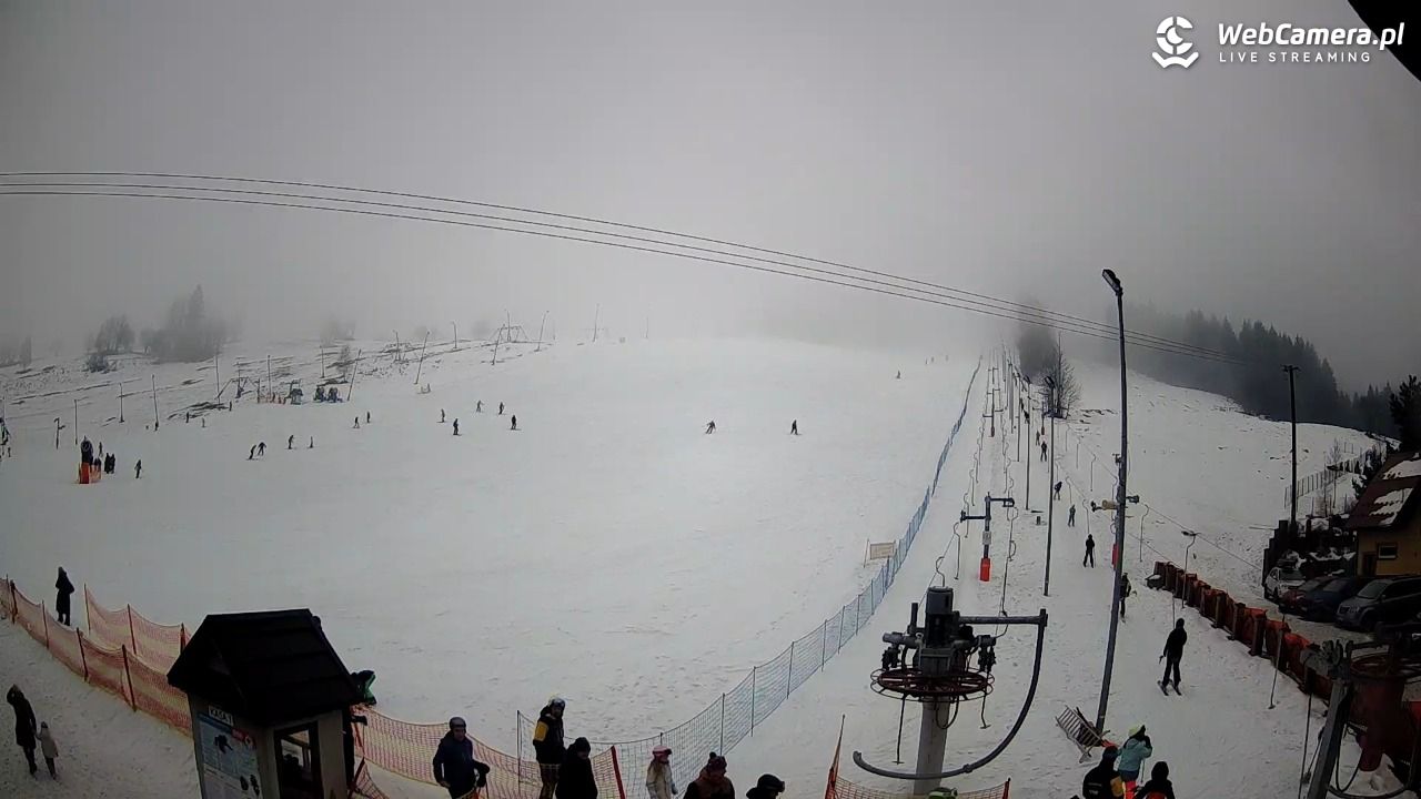 Wyciąg narciarski Wojtek - Zawoja Czatoża - 08 luty 2026, 13:24