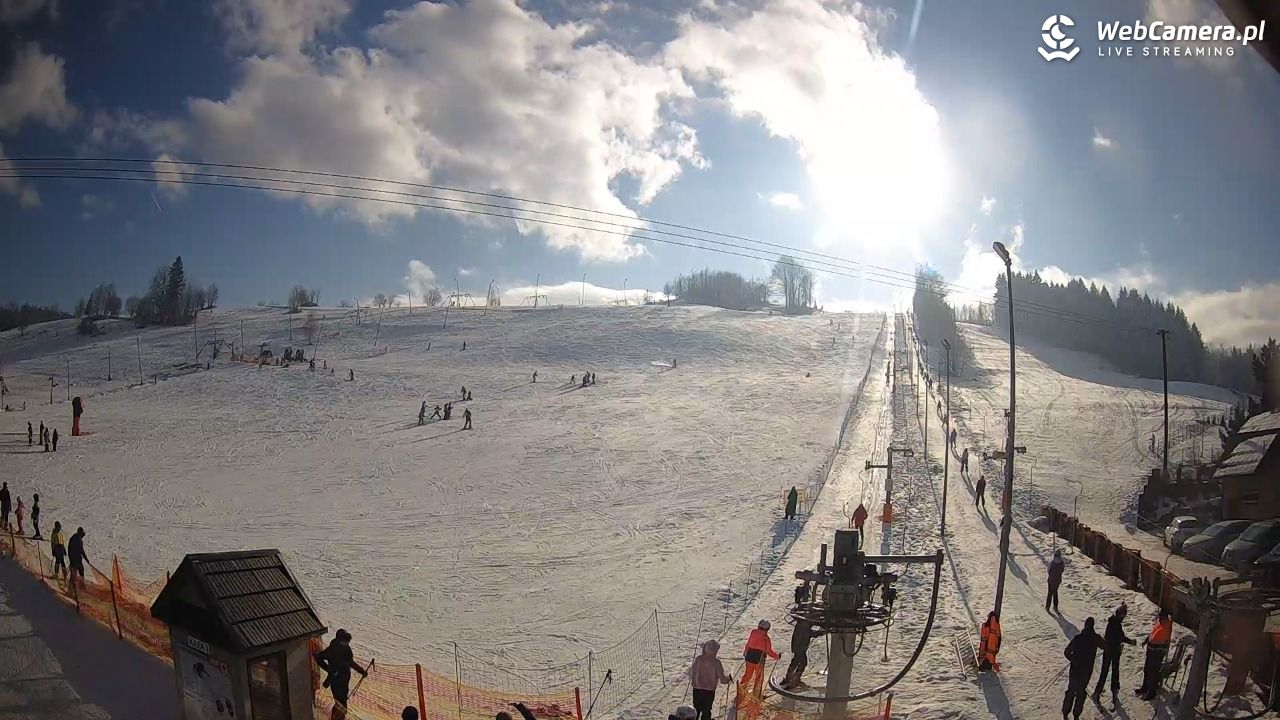 Wyciąg narciarski Wojtek - Zawoja Czatoża - 03 luty 2026, 11:58