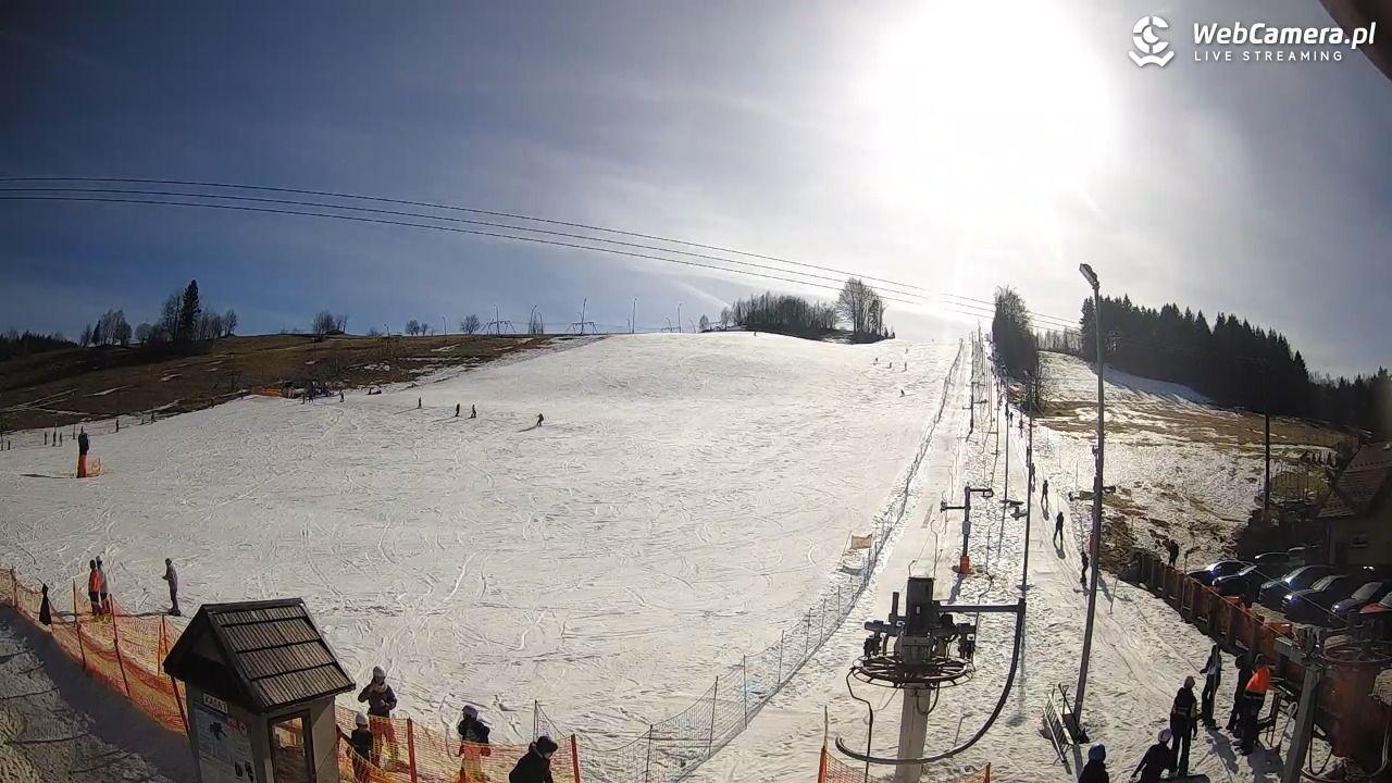Wyciąg narciarski Wojtek - Zawoja Czatoża - 27 luty 2026, 12:12