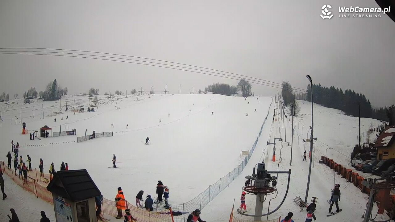 Wyciąg narciarski Wojtek - Zawoja Czatoża - 08 luty 2026, 09:56