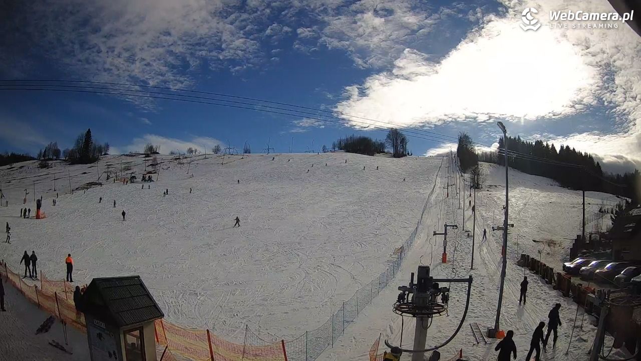 Wyciąg narciarski Wojtek - Zawoja Czatoża - 11 luty 2026, 12:55