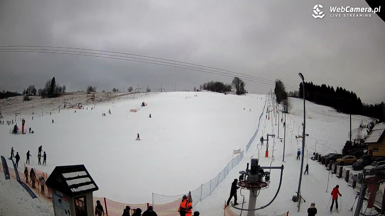 Wyciąg narciarski Wojtek - Zawoja Czatoża - 29 grudzień 2025, 13:46