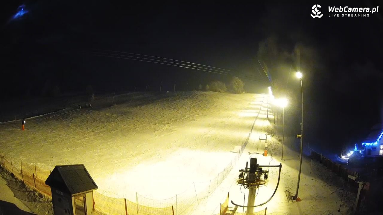 Wyciąg narciarski Wojtek - Zawoja Czatoża - 02 luty 2026, 20:35