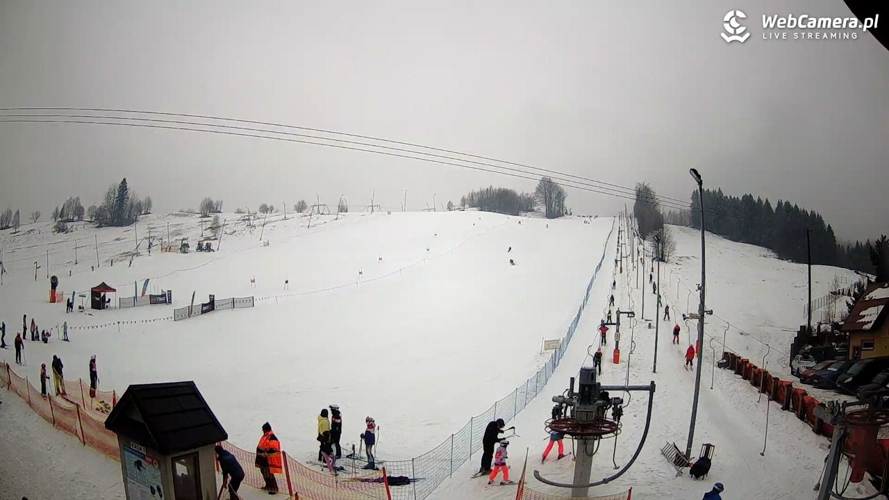 Wyciąg narciarski Wojtek - Zawoja Czatoża - 08 luty 2026, 09:58