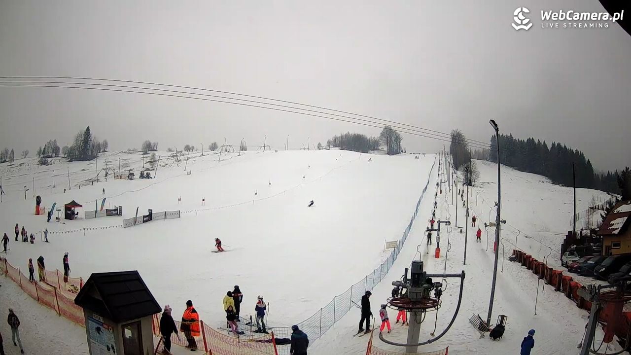 Wyciąg narciarski Wojtek - Zawoja Czatoża - 08 luty 2026, 09:58