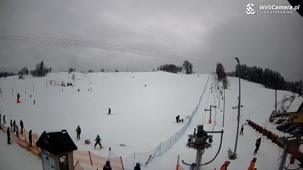 Wyciąg narciarski Wojtek - Zawoja Czatoża - 19 luty 2026, 13:46
