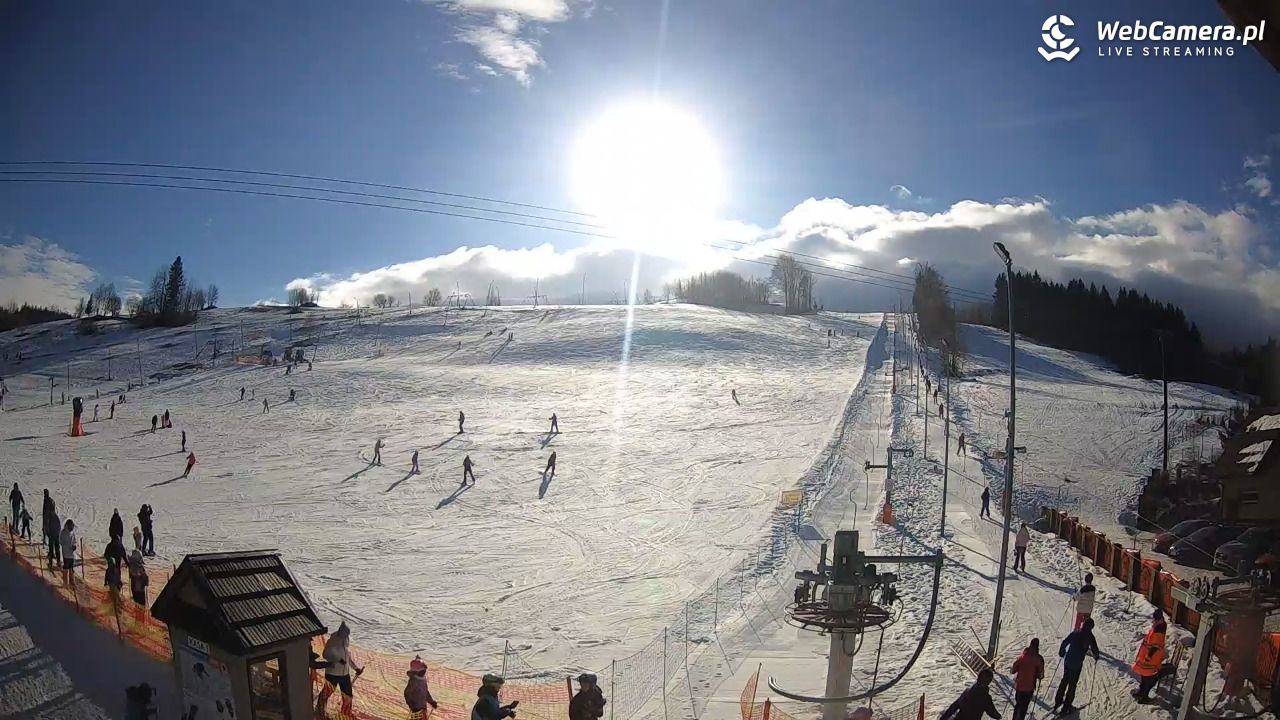 Wyciąg narciarski Wojtek - Zawoja Czatoża - 10 luty 2026, 10:41