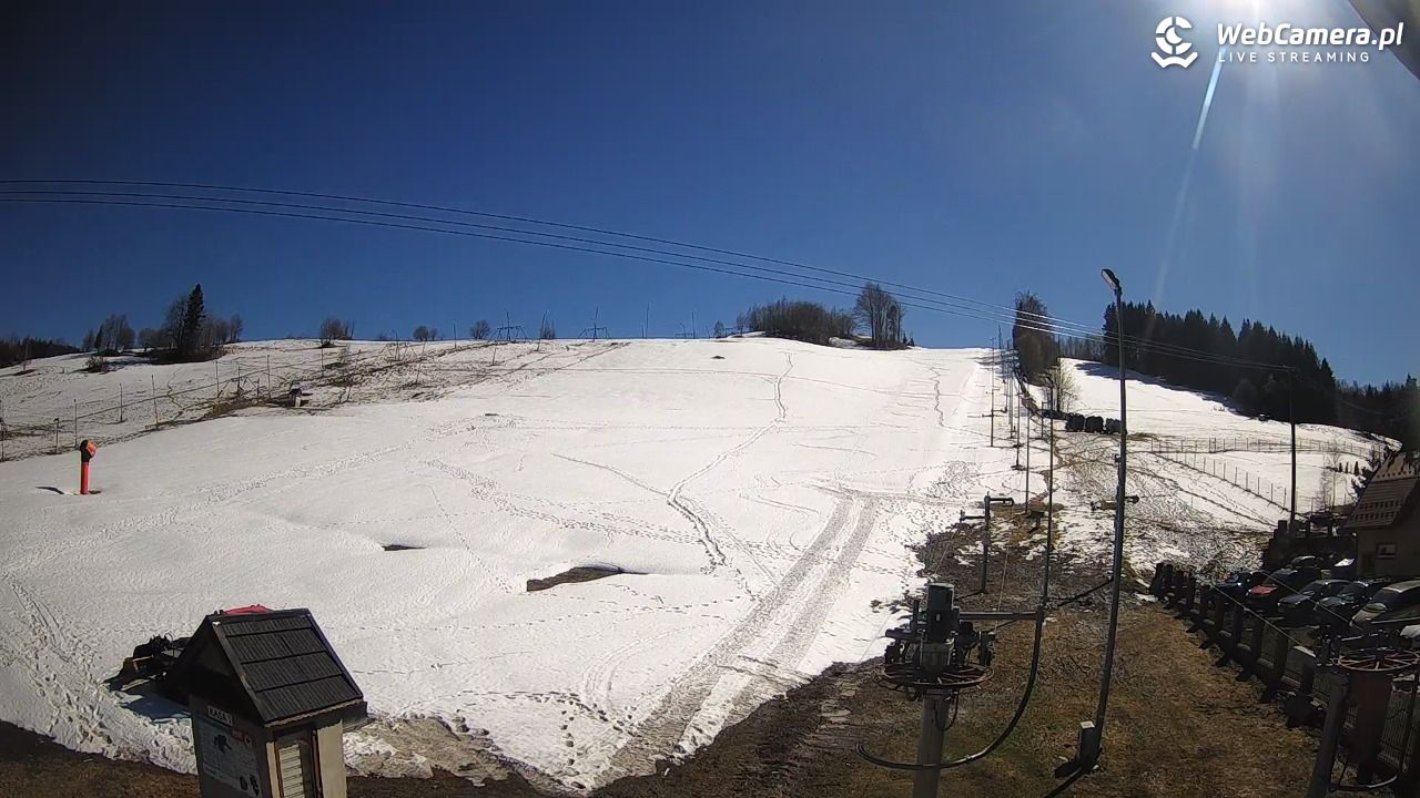Wyciąg narciarski Wojtek - Zawoja Czatoża - 05 kwiecień 2026, 14:24