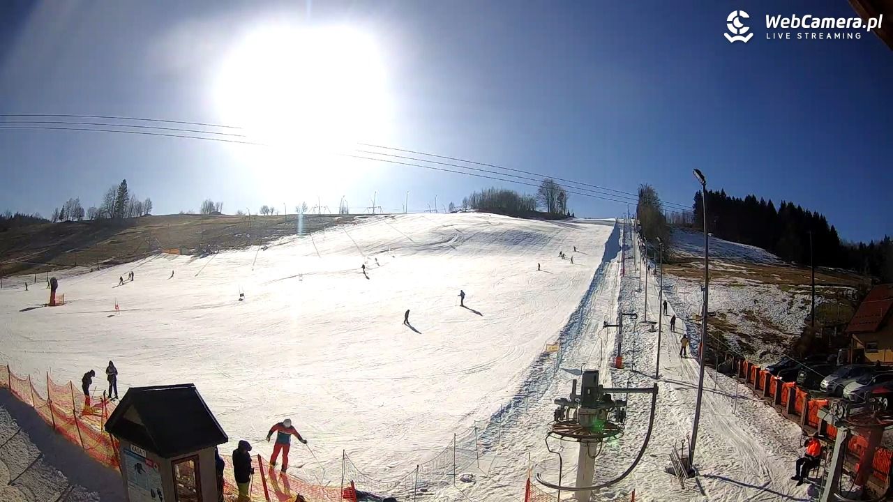 Wyciąg narciarski Wojtek - Zawoja Czatoża - 28 luty 2026, 09:37