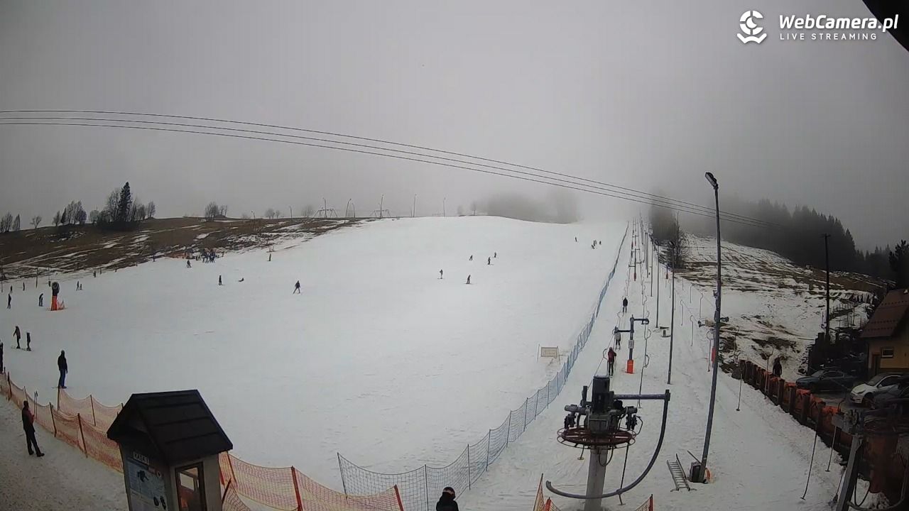 Wyciąg narciarski Wojtek - Zawoja Czatoża - 14 luty 2026, 13:23