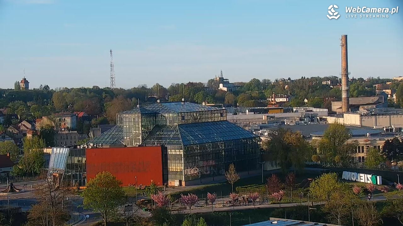 ZIELONA GÓRA - widok na panoramę miasta - 27 kwiecień 2026, 06:51