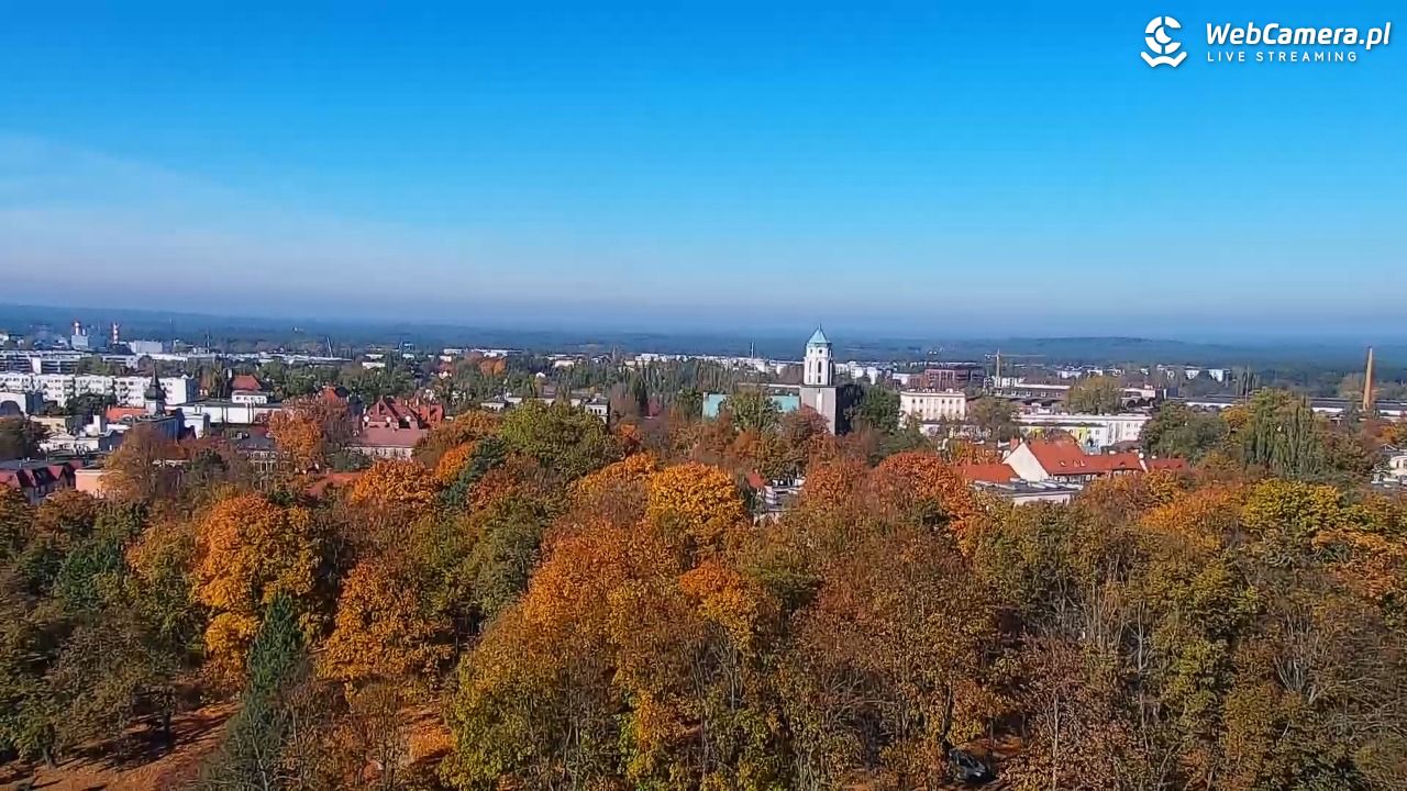 ZIELONA GÓRA - widok na panoramę miasta - 20 październik 2025, 12:52