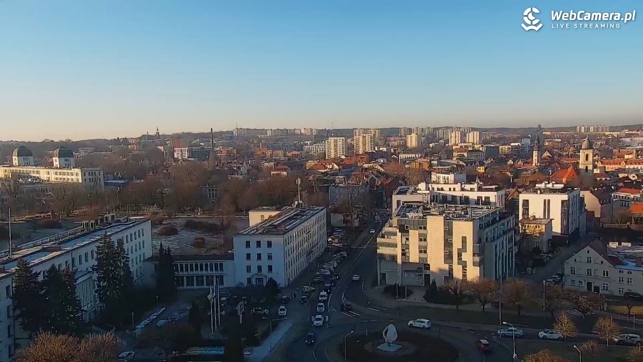 ZIELONA GÓRA - widok na panoramę miasta - 19 styczeń 2026, 09:28