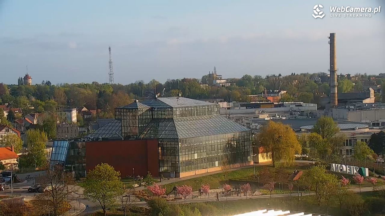 ZIELONA GÓRA - widok na panoramę miasta - 24 kwiecień 2026, 18:42