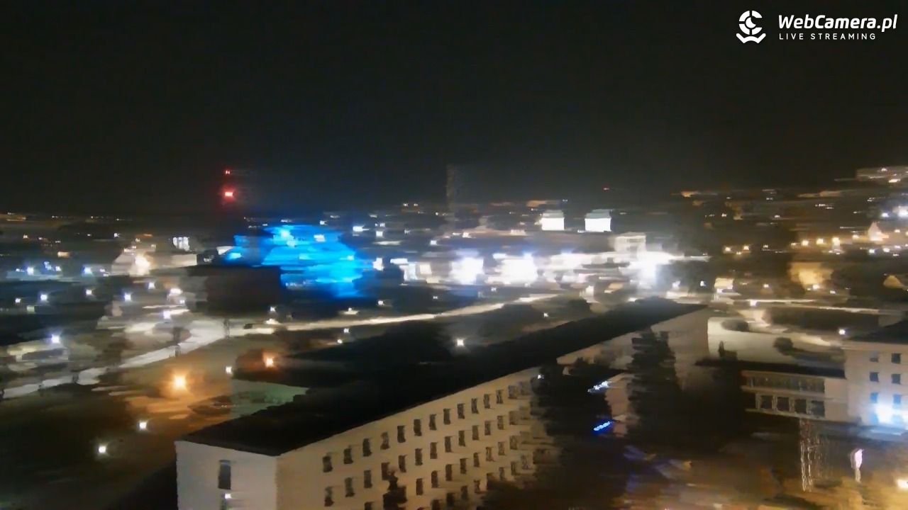 ZIELONA GÓRA - widok na panoramę miasta - 09 marzec 2026, 22:11