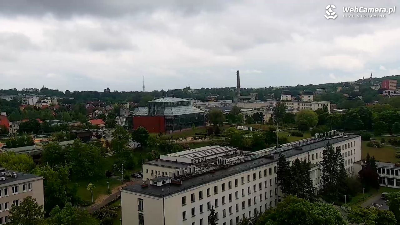 ZIELONA GÓRA - widok na panoramę miasta - 17 maj 2025, 12:25