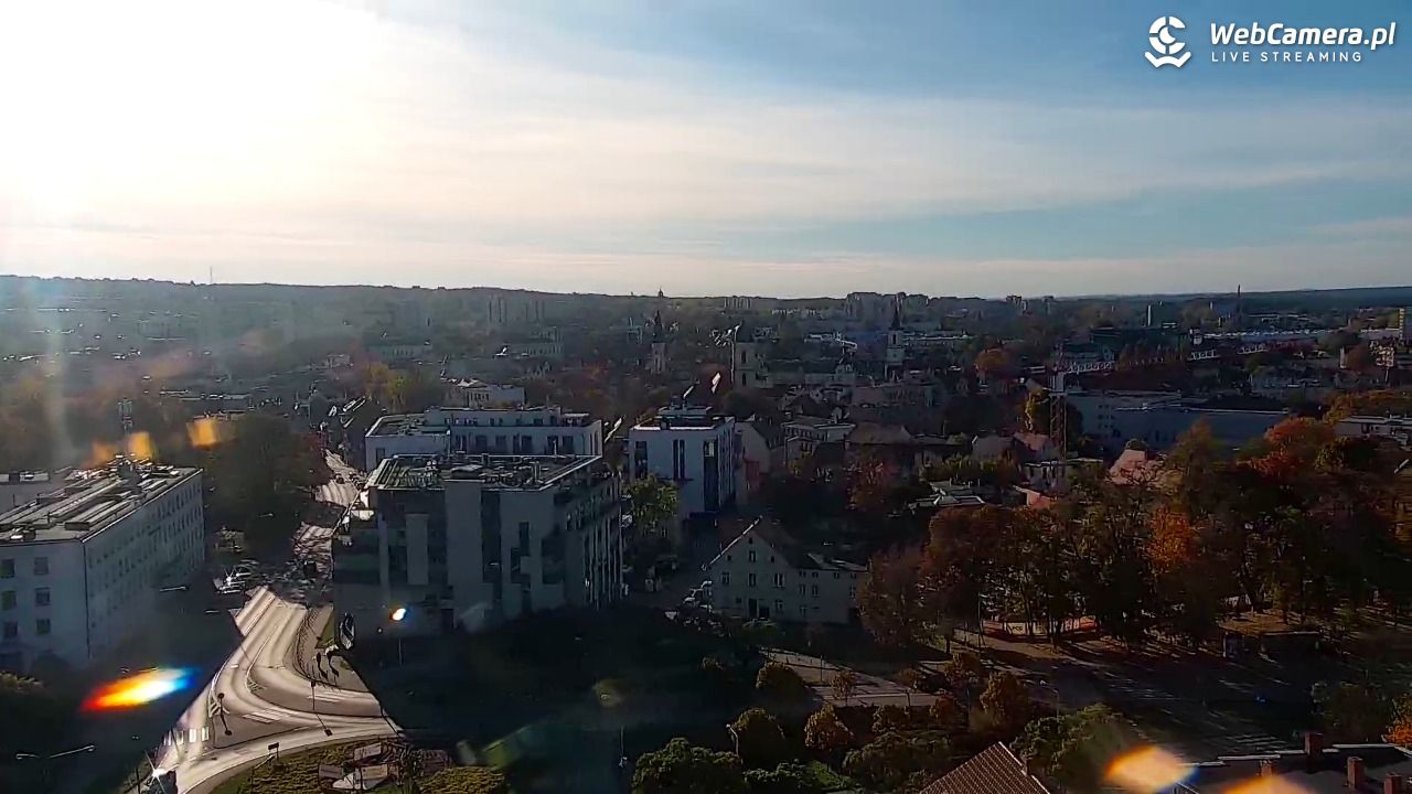 ZIELONA GÓRA - widok na panoramę miasta - 19 październik 2025, 15:47