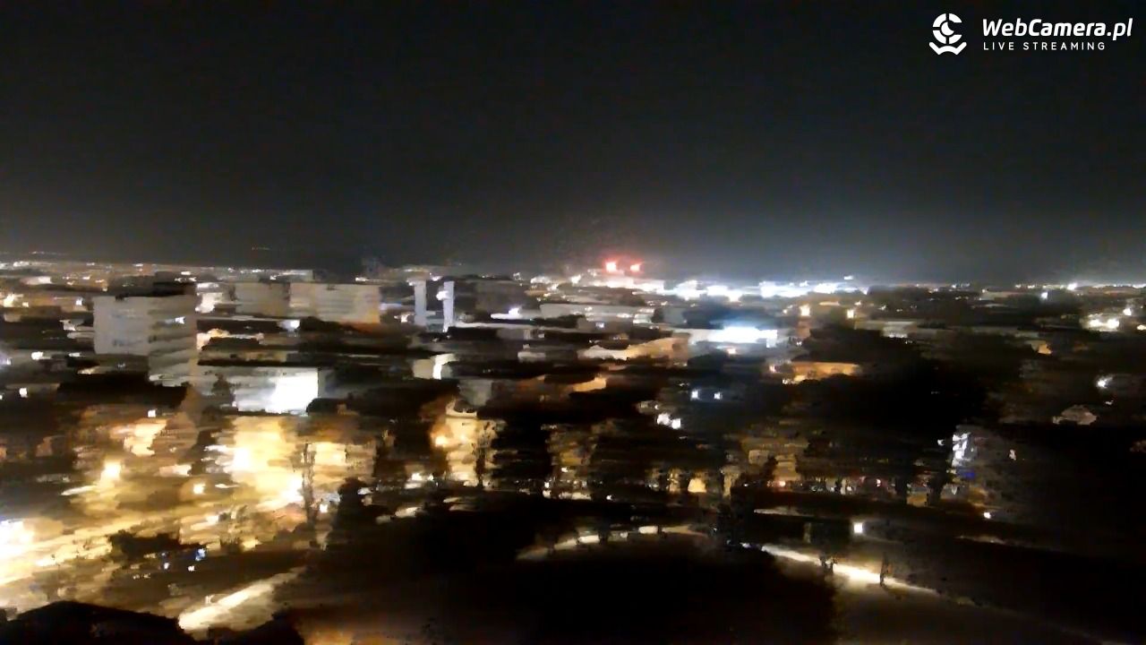 ZIELONA GÓRA - widok na panoramę miasta - 07 marzec 2026, 21:14