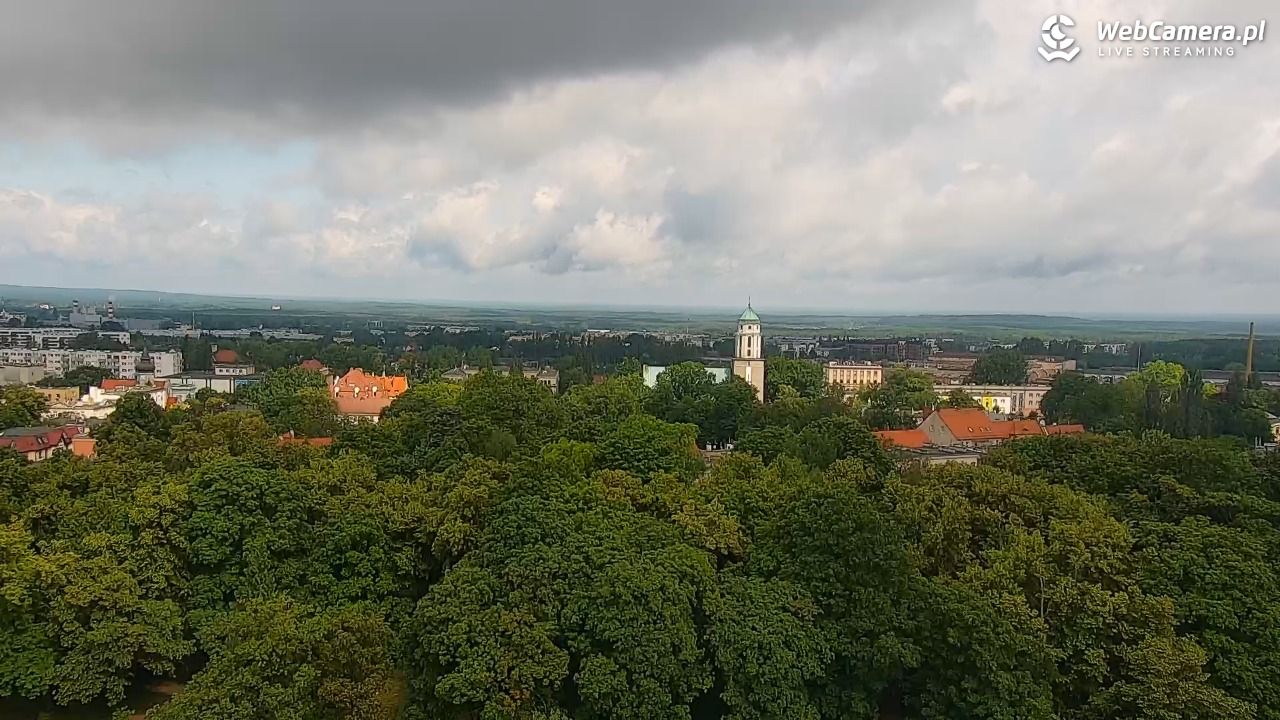 ZIELONA GÓRA - widok na panoramę miasta - 13 czerwiec 2026, 10:03
