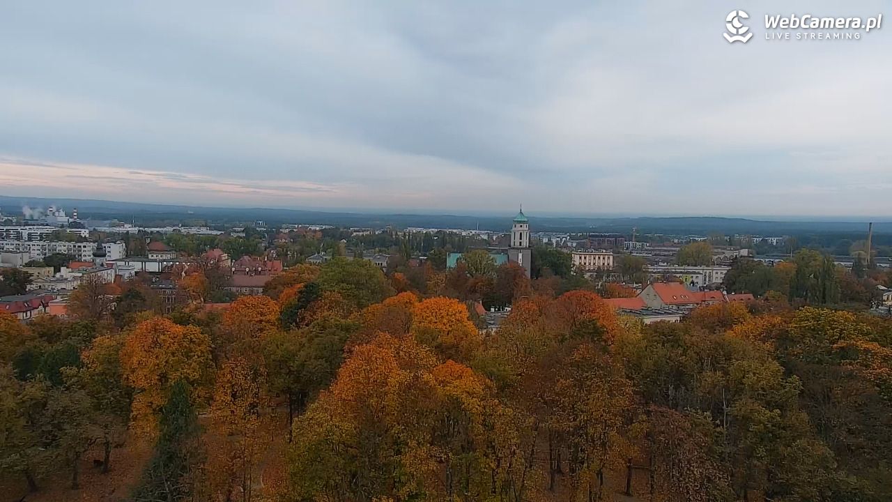 ZIELONA GÓRA - widok na panoramę miasta - 21 październik 2025, 08:30