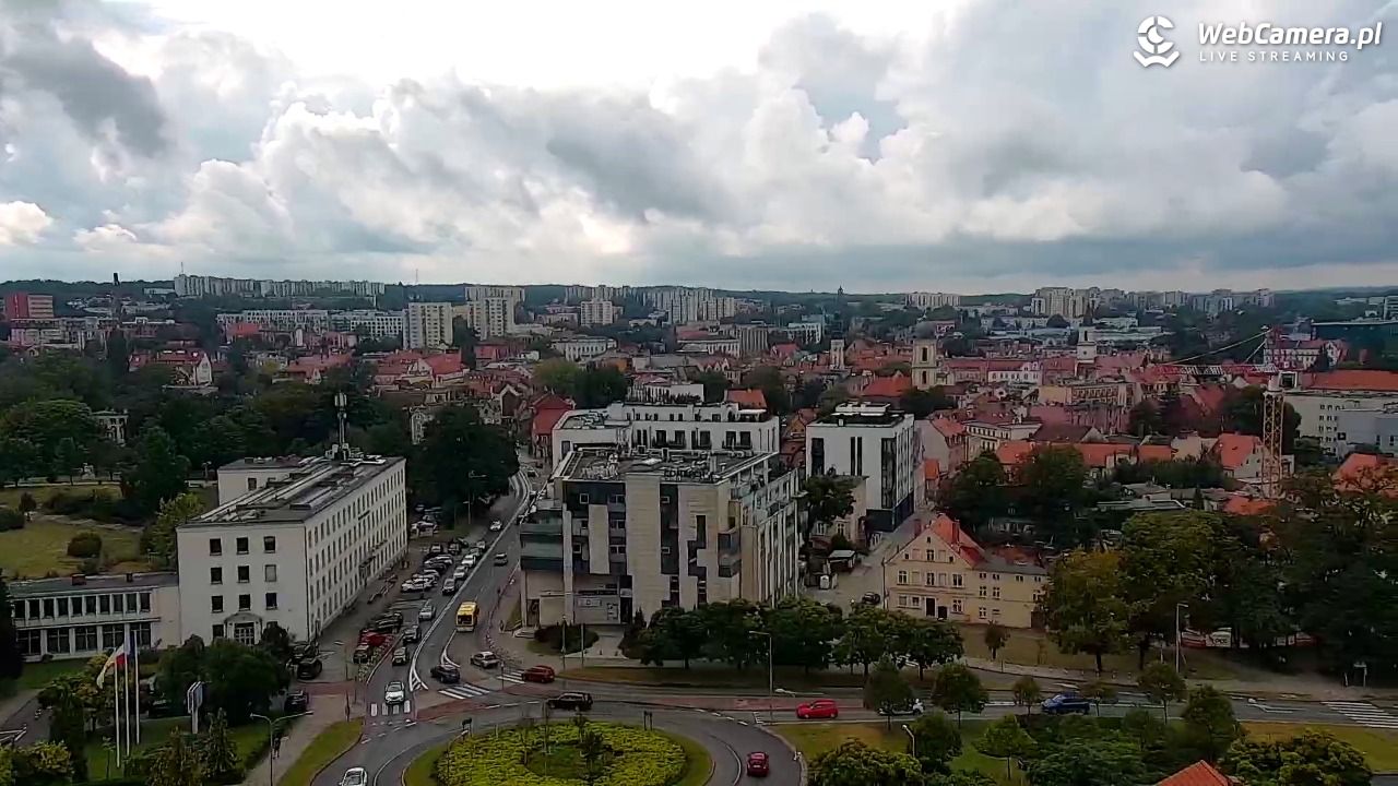 ZIELONA GÓRA - widok na panoramę miasta - 29 sierpień 2025, 14:37