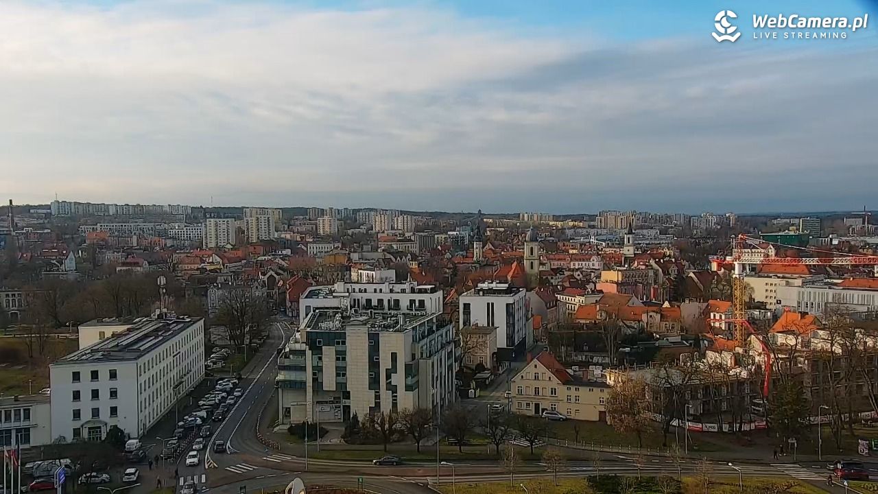 ZIELONA GÓRA - widok na panoramę miasta - 10 grudzień 2025, 11:14