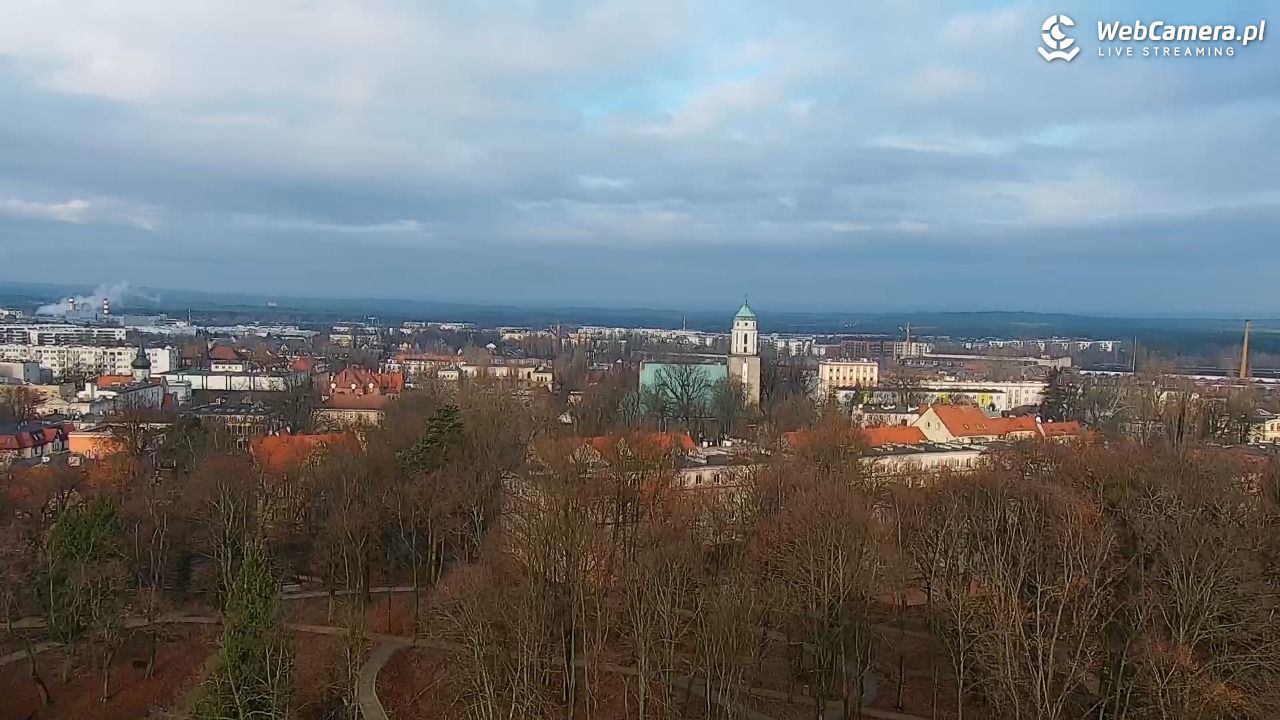 ZIELONA GÓRA - widok na panoramę miasta - 07 grudzień 2025, 10:08