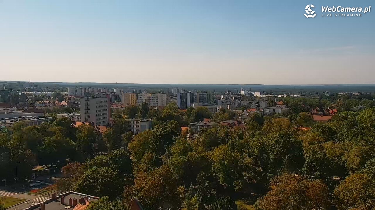 ZIELONA GÓRA - widok na panoramę miasta - 15 sierpień 2026, 16:12