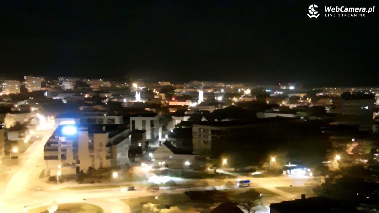 ZIELONA GÓRA - widok na panoramę miasta - 25 kwiecień 2026, 22:37