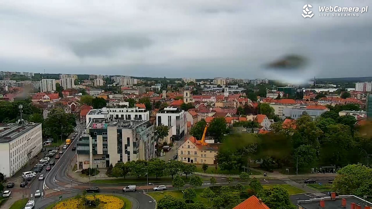 ZIELONA GÓRA - widok na panoramę miasta - 15 maj 2025, 13:29