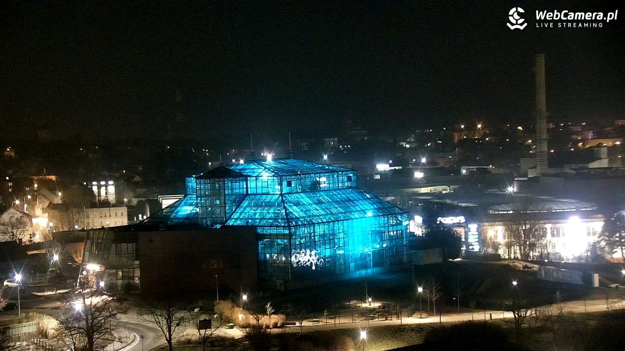 ZIELONA GÓRA - widok na panoramę miasta - 19 styczeń 2026, 22:27