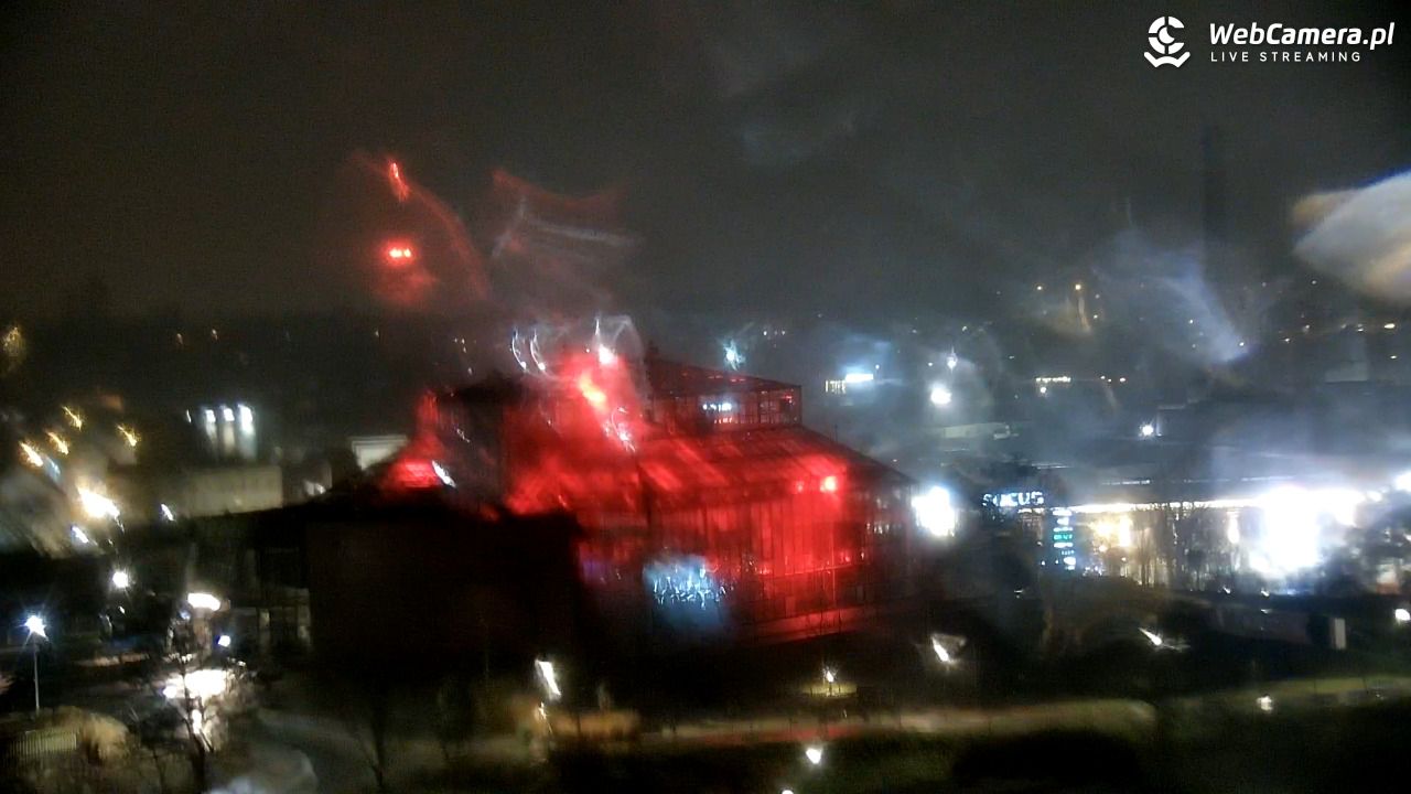 ZIELONA GÓRA - widok na panoramę miasta - 08 grudzień 2025, 22:11