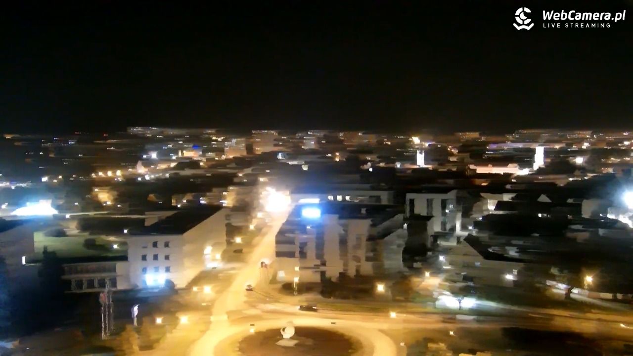 ZIELONA GÓRA - widok na panoramę miasta - 11 grudzień 2025, 20:48